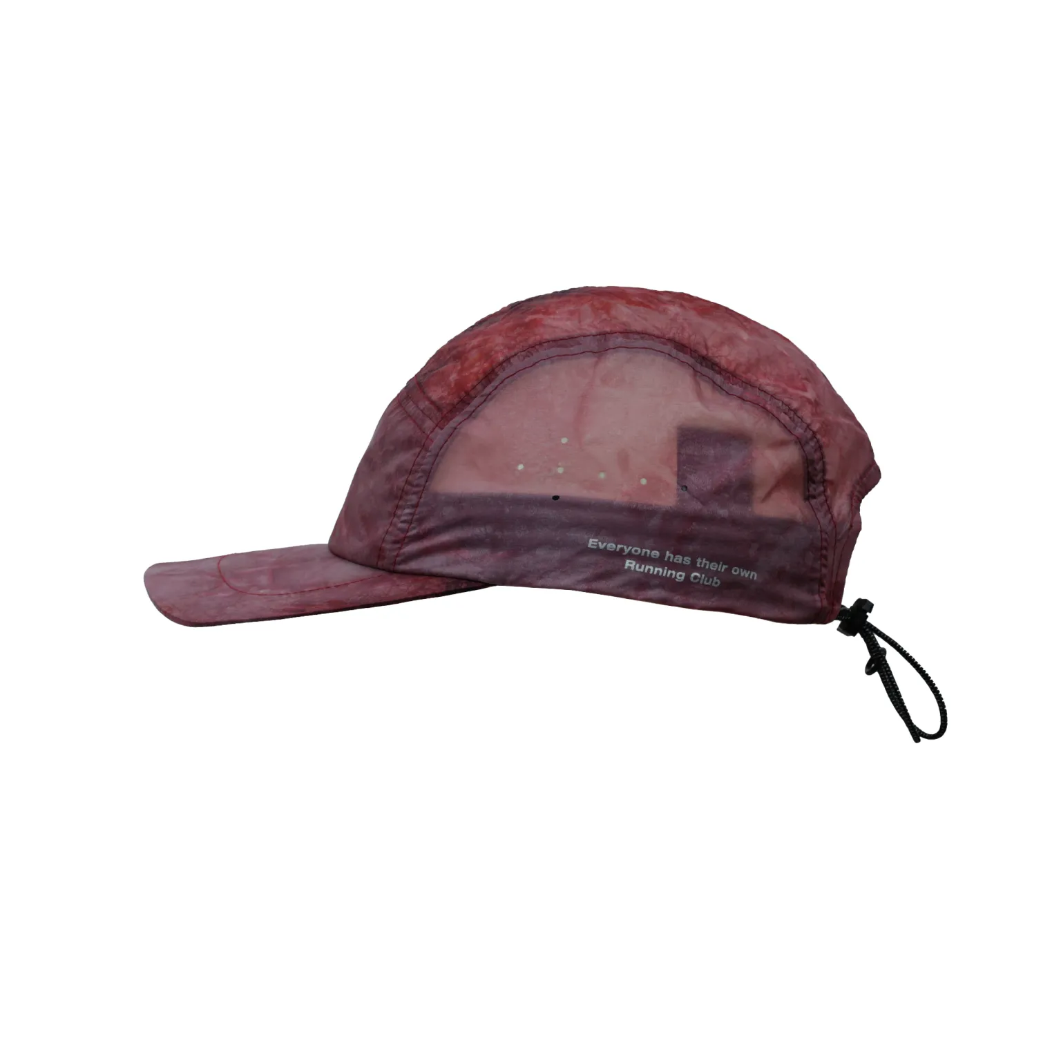 Marble Running Cap – Burgundy